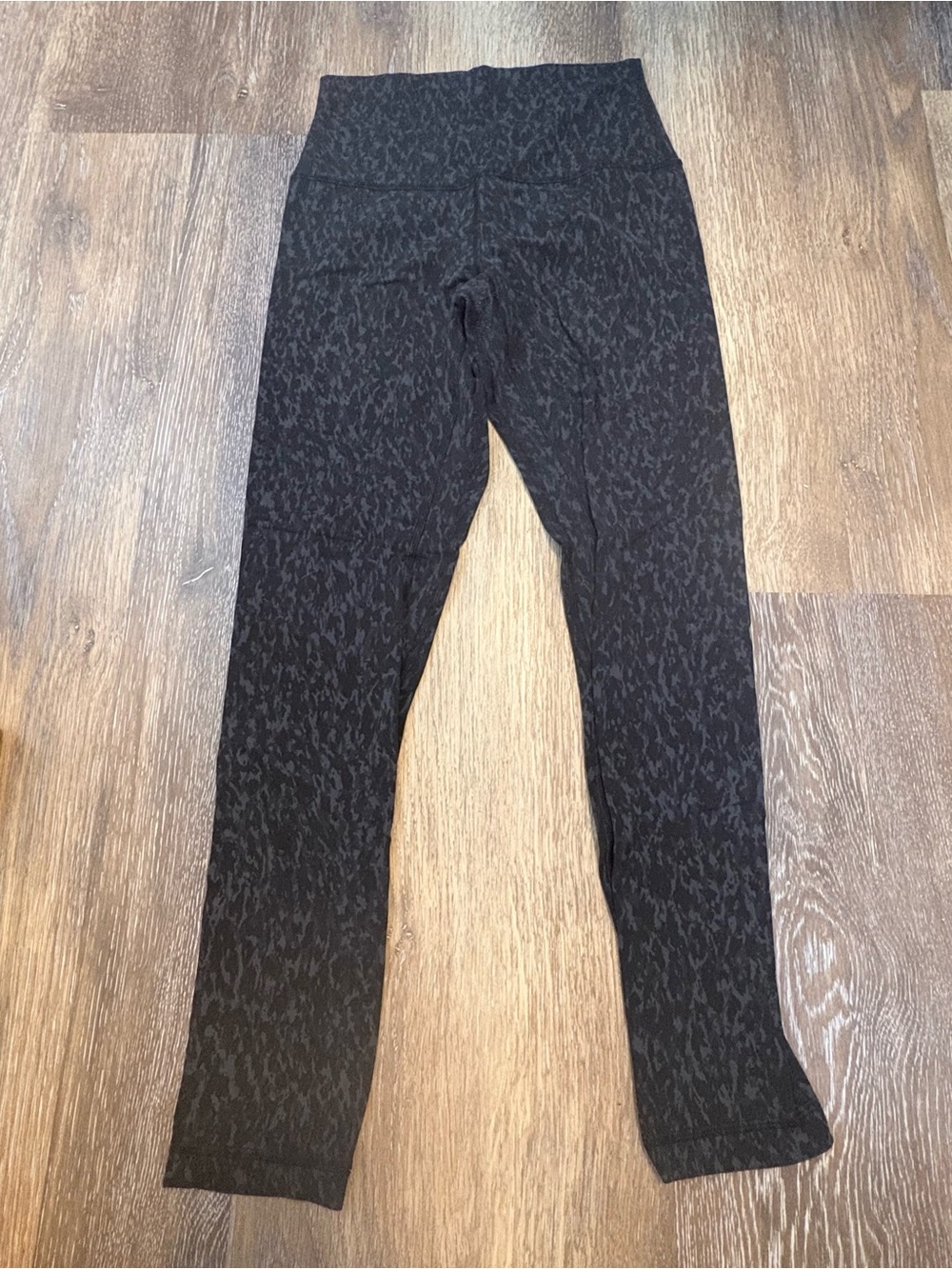 lululemon athletica Black Subtle Animal Print Leggings